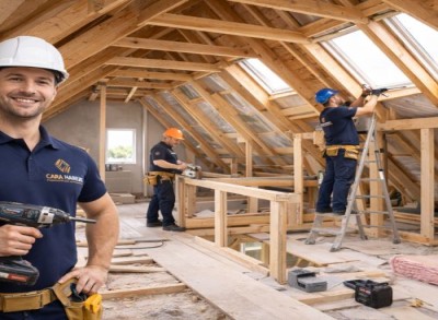 Travaux tout corps d'état pour l'aménagement des combles à Fleury-sur-Orne